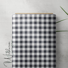 Load image into Gallery viewer, Gingham - Navy - Rustic Floral Coordinate