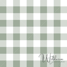 Load image into Gallery viewer, Gingham - Sage - Rustic Floral Coordinate