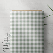 Load image into Gallery viewer, Gingham - Sage - Rustic Floral Coordinate