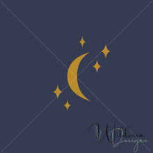 Load image into Gallery viewer, "Golden Dreams" Moons Panel Set - Space
