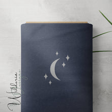 Load image into Gallery viewer, "Golden Dreams" Silver Moon Panel Set - Space