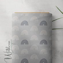 Load image into Gallery viewer, "Golden Dreams" Rainbow Waves - Silver