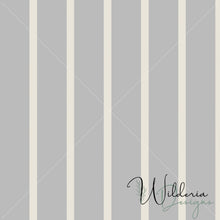 Load image into Gallery viewer, "Golden Dreams" Vertical Stripes - Silver