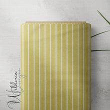 Load image into Gallery viewer, "Golden Dreams" Vertical Stripes - Sunshine