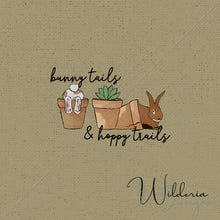 Load image into Gallery viewer, "Hop To It" Bunny Tails & Hoppy Trails Panel - Elmwood