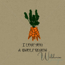 Load image into Gallery viewer, "Hop To It" I Love You Whole Bunch Panel - Elmwood