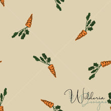 Load image into Gallery viewer, "Hop To It" Scattered Carrots - Birch