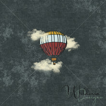 Load image into Gallery viewer, "Little Aviator" Collection Hot Air Balloon Panel Set - Compass Linen