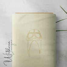 Load image into Gallery viewer, "Little Aviator" Collection Aviator Hat Panel - Dove