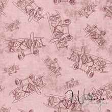 Load image into Gallery viewer, "Little Aviator" Collection Double Decker - Vintage Rose Linen