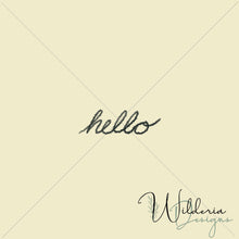 Load image into Gallery viewer, "Little Aviator" Collection Hello Panel - Dove