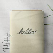 Load image into Gallery viewer, "Little Aviator" Collection Hello Panel - Dove