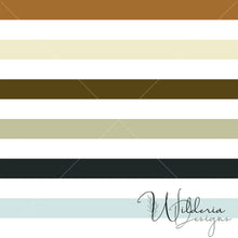 Load image into Gallery viewer, "Little Aviator" Collection Retro Stripe Horizontal - Neutral