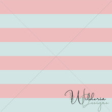 Load image into Gallery viewer, "Little Aviator" Collection Wide Stripe - Bubblegum