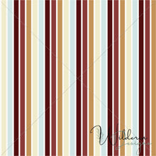 Load image into Gallery viewer, "Little Aviator" Collection Vertical Stripes - Blue