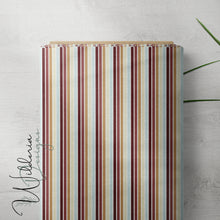 Load image into Gallery viewer, "Little Aviator" Collection Vertical Stripes - Blue