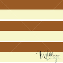 Load image into Gallery viewer, "My Little World" Collection - Double Stripe Cream Camel