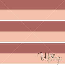 Load image into Gallery viewer, "My Little World" Collection - Double Stripe Dusky Blush
