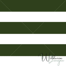 Load image into Gallery viewer, "My Little World" Collection - Stripe Evergreen