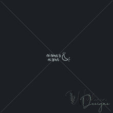 Load image into Gallery viewer, "My Little World" Collection Nighty Night Panel - Midnight Stone