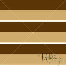 Load image into Gallery viewer, "My Little World" Collection - Double Stripe Sequoia Camel