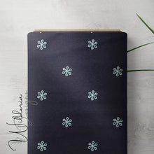 Load image into Gallery viewer, "My Little World" Collection - Snowflake Navy