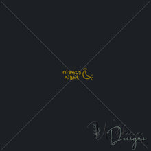 Load image into Gallery viewer, "My Little World" Collection Nighty Night Panel - Midnight