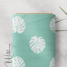 Load image into Gallery viewer, Monstera Silhouette - Turqouise