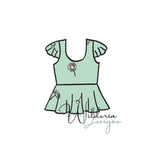 Load image into Gallery viewer, Peplum Swimsuit Mockup Set