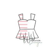 Load image into Gallery viewer, Peplum Swimsuit Mockup Set