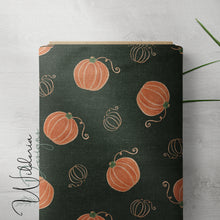 Load image into Gallery viewer, Golden Pumpkins on Linen