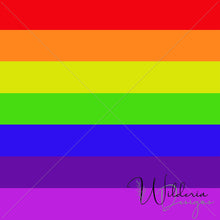 Load image into Gallery viewer, Rainbow Stripes 1"