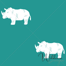 Load image into Gallery viewer, "Mirage Collection" Rhinoceros - Fresco