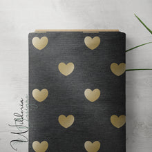 Load image into Gallery viewer, Simple Heart - Heather - Gold