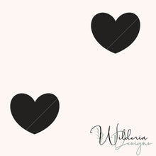 Load image into Gallery viewer, Simple Heart - Charcoal