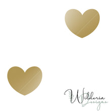 Load image into Gallery viewer, Simple Heart - Gold