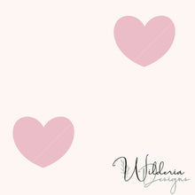 Load image into Gallery viewer, Simple Heart - Rose