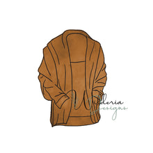 Load image into Gallery viewer, Slouchy Cardigan Mockup