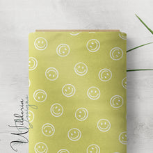 Load image into Gallery viewer, "Emoji That!" Smiley - Muted Yellow w/ White Smile
