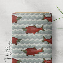 Load image into Gallery viewer, Semi-Exclusive Salmon Prints & Coordinate