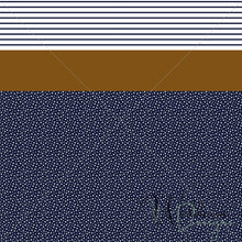 Load image into Gallery viewer, Rapport Stripe - Boho Floral - Navy