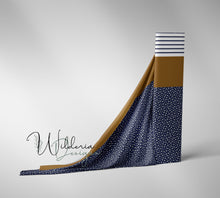 Load image into Gallery viewer, Rapport Stripe - Boho Floral - Navy