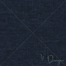 Load image into Gallery viewer, Summer Florals - Linen - Navy