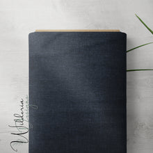 Load image into Gallery viewer, Summer Florals - Linen - Navy