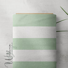 Load image into Gallery viewer, Summer Florals - Linen Stripe - Mist