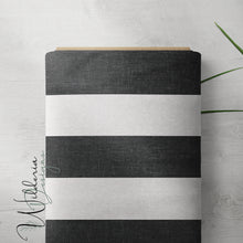 Load image into Gallery viewer, Summer Florals - Linen Stripe - Shadow