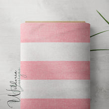 Load image into Gallery viewer, Summer Florals - Linen Stripe - Sunkissed