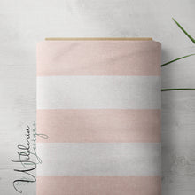 Load image into Gallery viewer, Summer Florals - Linen Stripe - Morning Dew