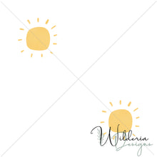 Load image into Gallery viewer, "Surfs Up" Suns - Yellow White