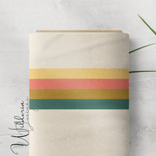 Load image into Gallery viewer, "Surfs Up" Colourblock Retro Stripe